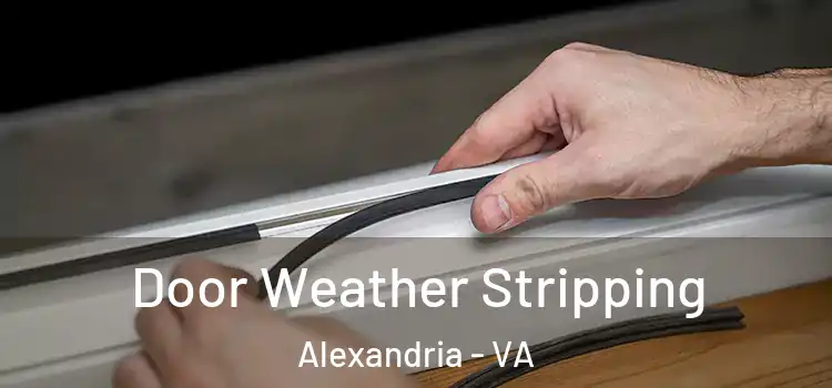 Door Weather Stripping Alexandria - VA