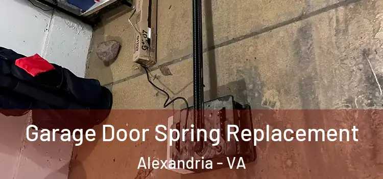  Garage Door Spring Replacement Alexandria - VA